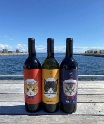 「f winery[エフ ワイナリー]」とフェリシモ「猫部™」と「猫部パーラー™」が初コラボ。特別な猫ラベルのワインや猫グラスのドリンクやフード、オリジナルグッズを8月11日より期間限定で販売のサブ画像2