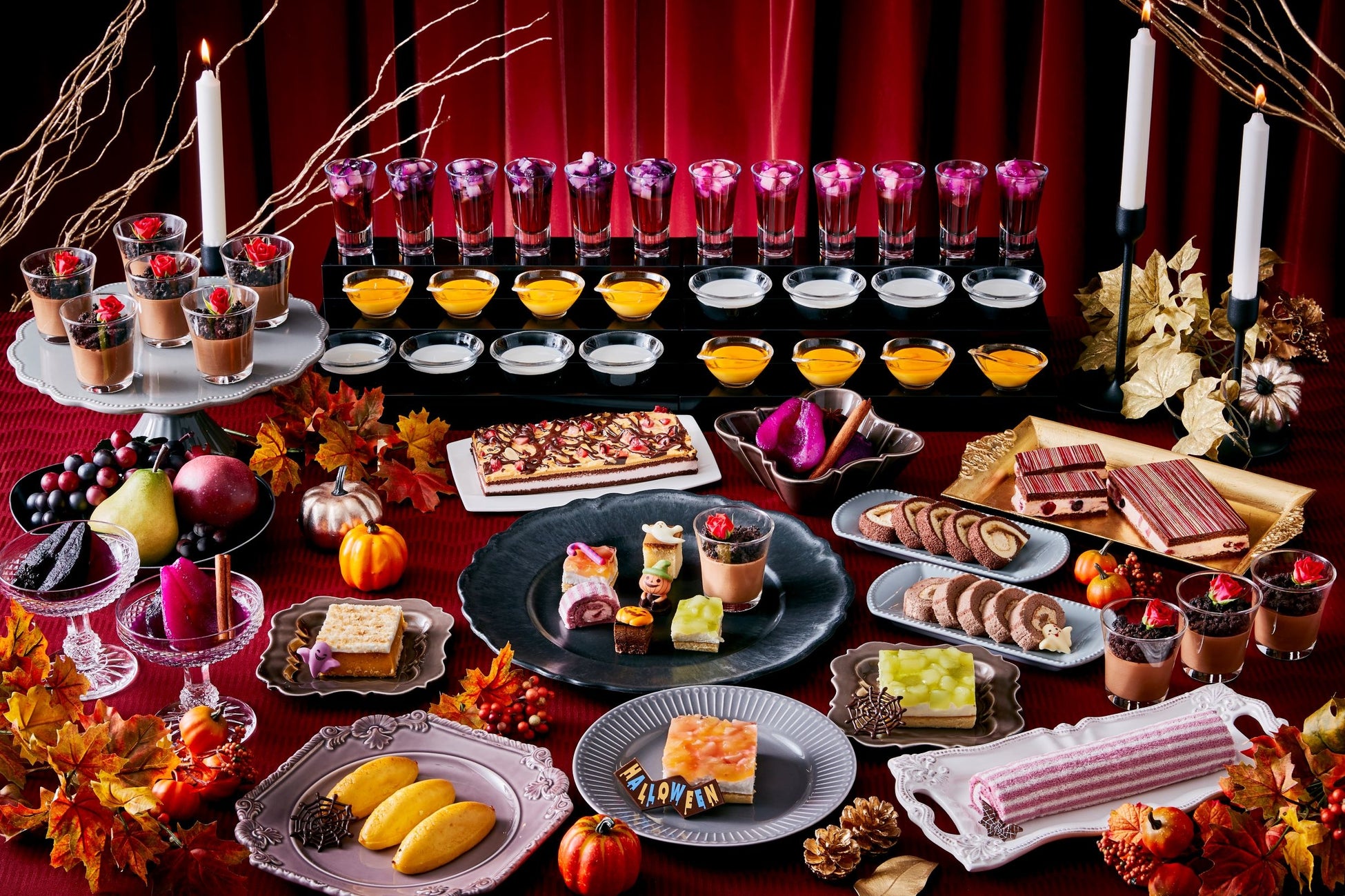 【リーガロイヤルホテル（大阪）】ランチの一部メニュー限定で劇団四季 ミュージカル『オペラ座の怪人』とのコラボレーションメニューが登場「HALLOWEEN Buffet Party」開幕のサブ画像3_［ランチ］HALLOWEEN Sweets Party（イメージ）