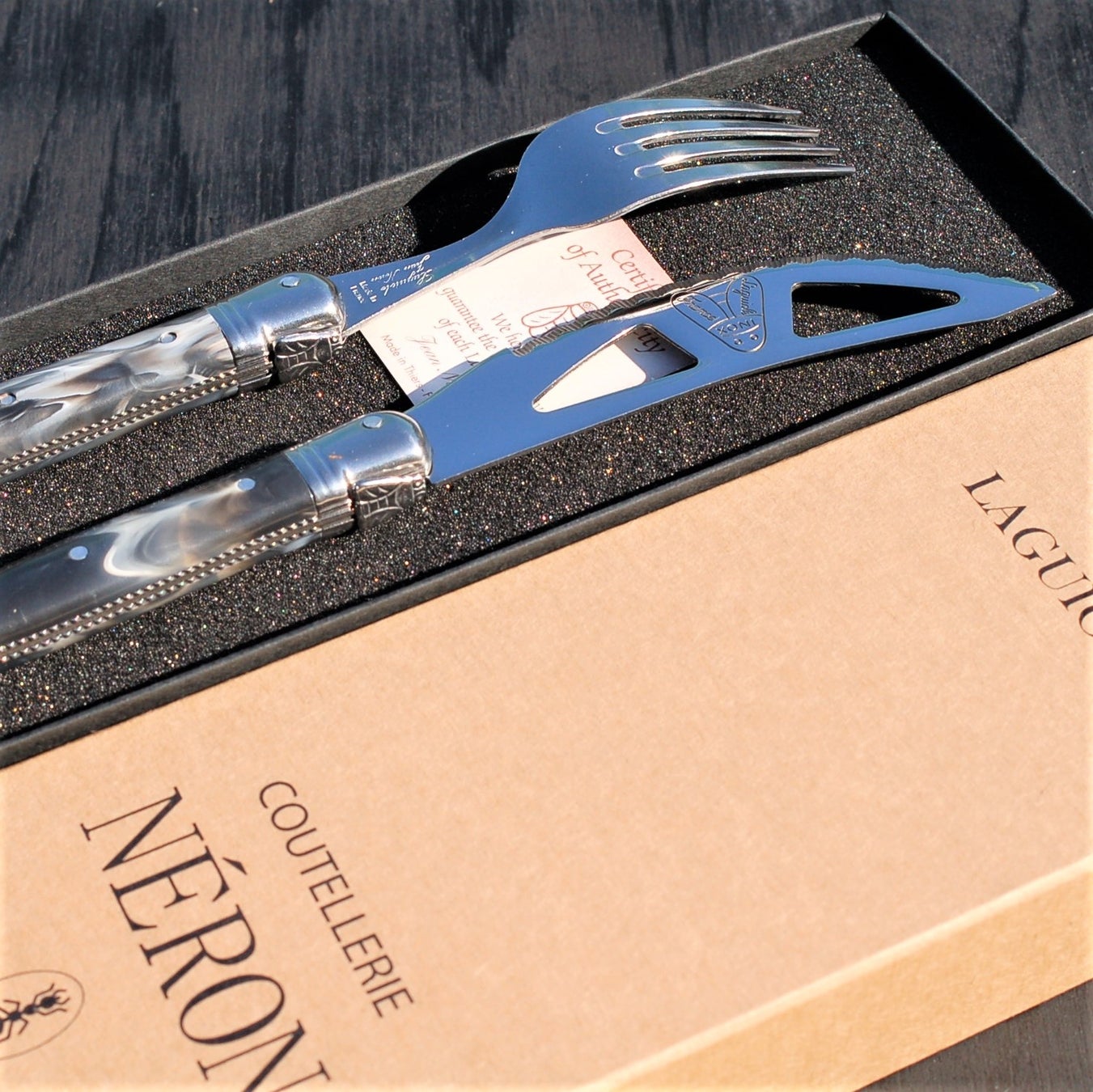 もう困らない！  ピザをスイスイ切るならこのナイフ　フランス製・ライヨール ピザナイフセットに新タイプ登場のサブ画像7