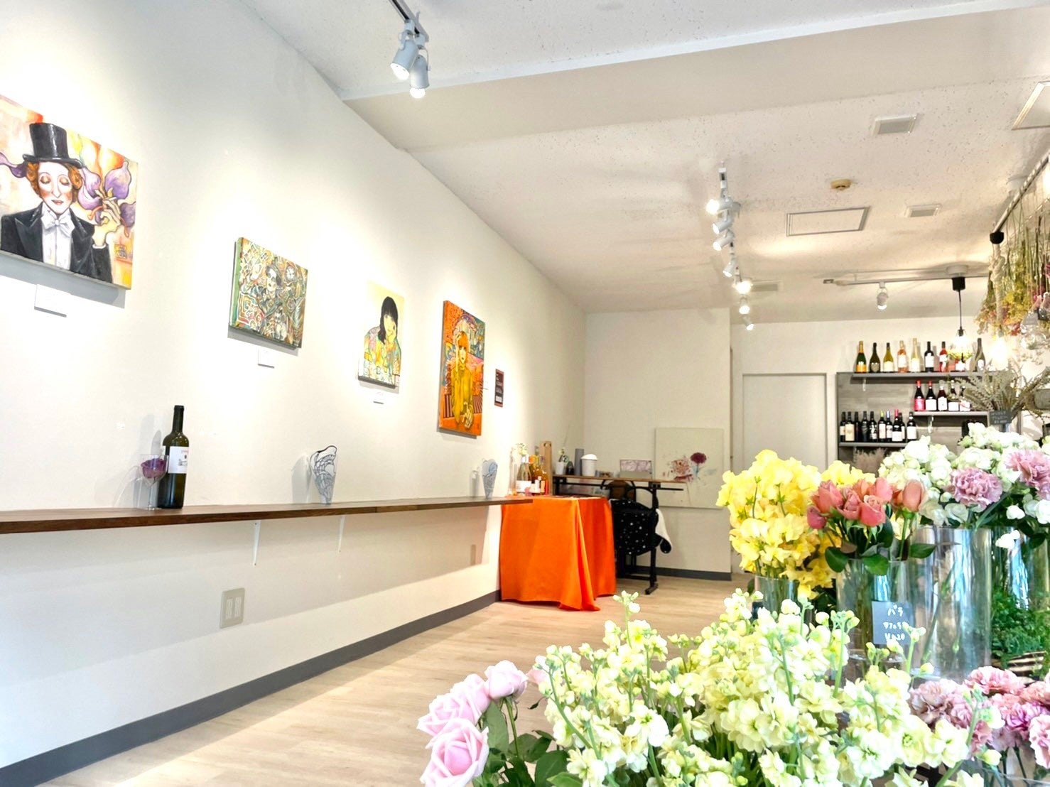 花とワインに囲まれたアートギャラリー『AZALEA』が新宿御苑前に誕生のサブ画像6