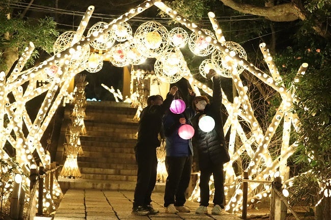「PIET OUDOLF GARDEN TOKYO」1周年記念イベント開催のサブ画像4_夜桜提灯散歩(イメージ)