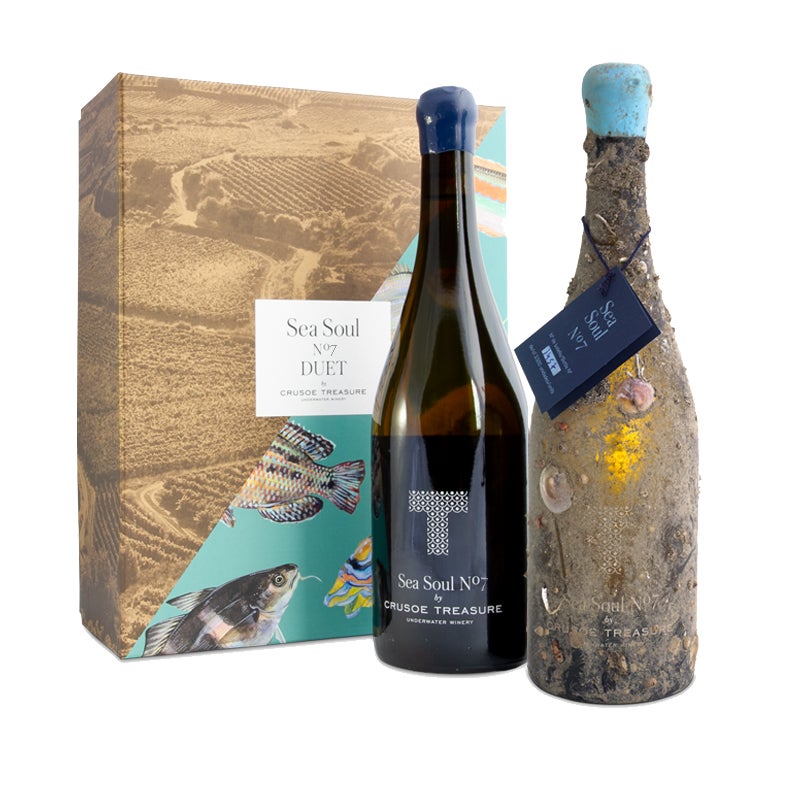 【新発売】バスク海底熟成ワインの「海底熟成＆地上熟成の飲み比べセット」が登場のサブ画像1