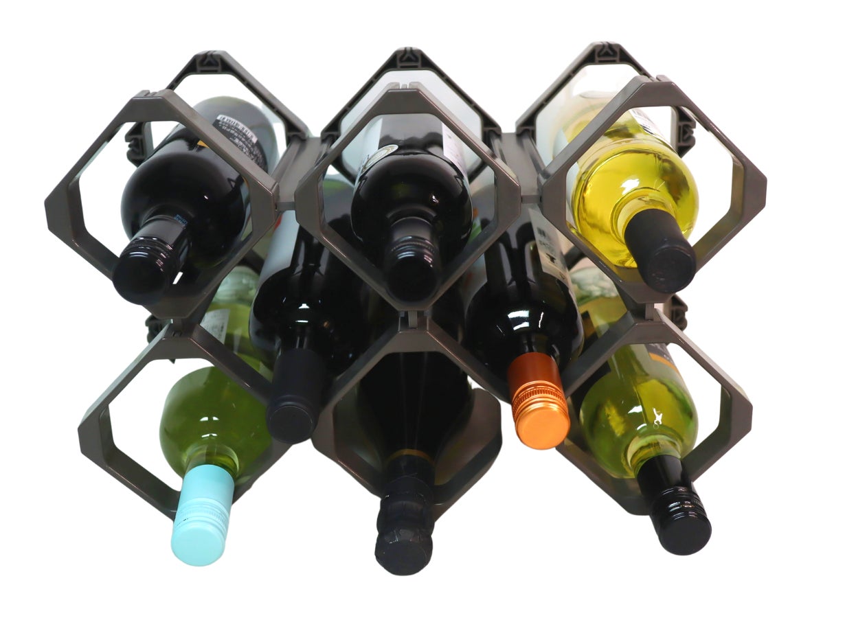 [スペースに合わせて縦横、大きさが自由自在]ワインがインテリアになる組立式モジュール型ワインラックQUADをMakuakeで初公開のサブ画像11