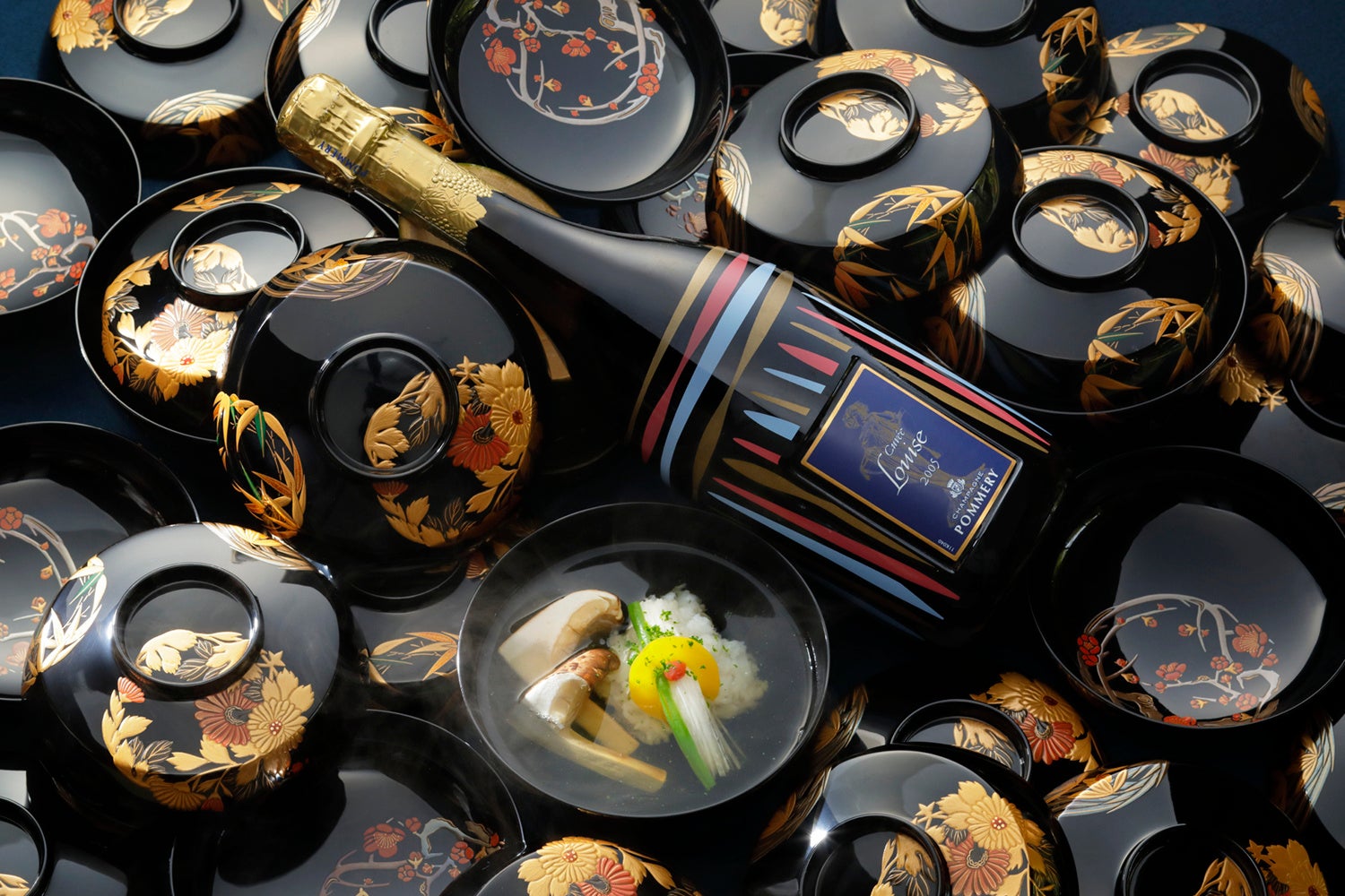 日本料理とシャンパーニュのペアリングを探究　シャンパーニュ キュヴェ・ルイーズ ポメリーと京都吉兆が織り成す未来のサブ画像1