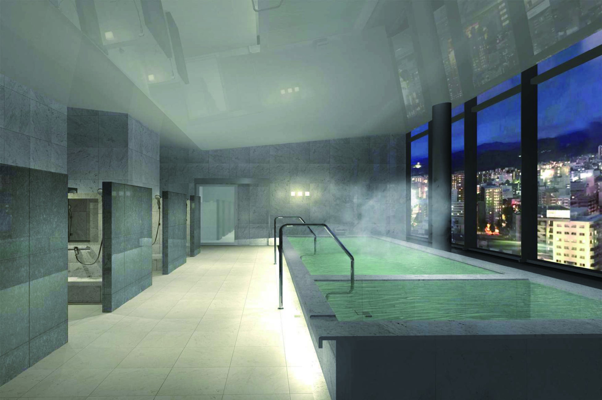 美容領域から北海道の地方創生を掲げる「クロノシャルム 」が、北海道・札幌に新規開業する「SAPPORO STREAM HOTEL」のアメニティに採用のサブ画像6_サウナ付温浴施設　イメージ