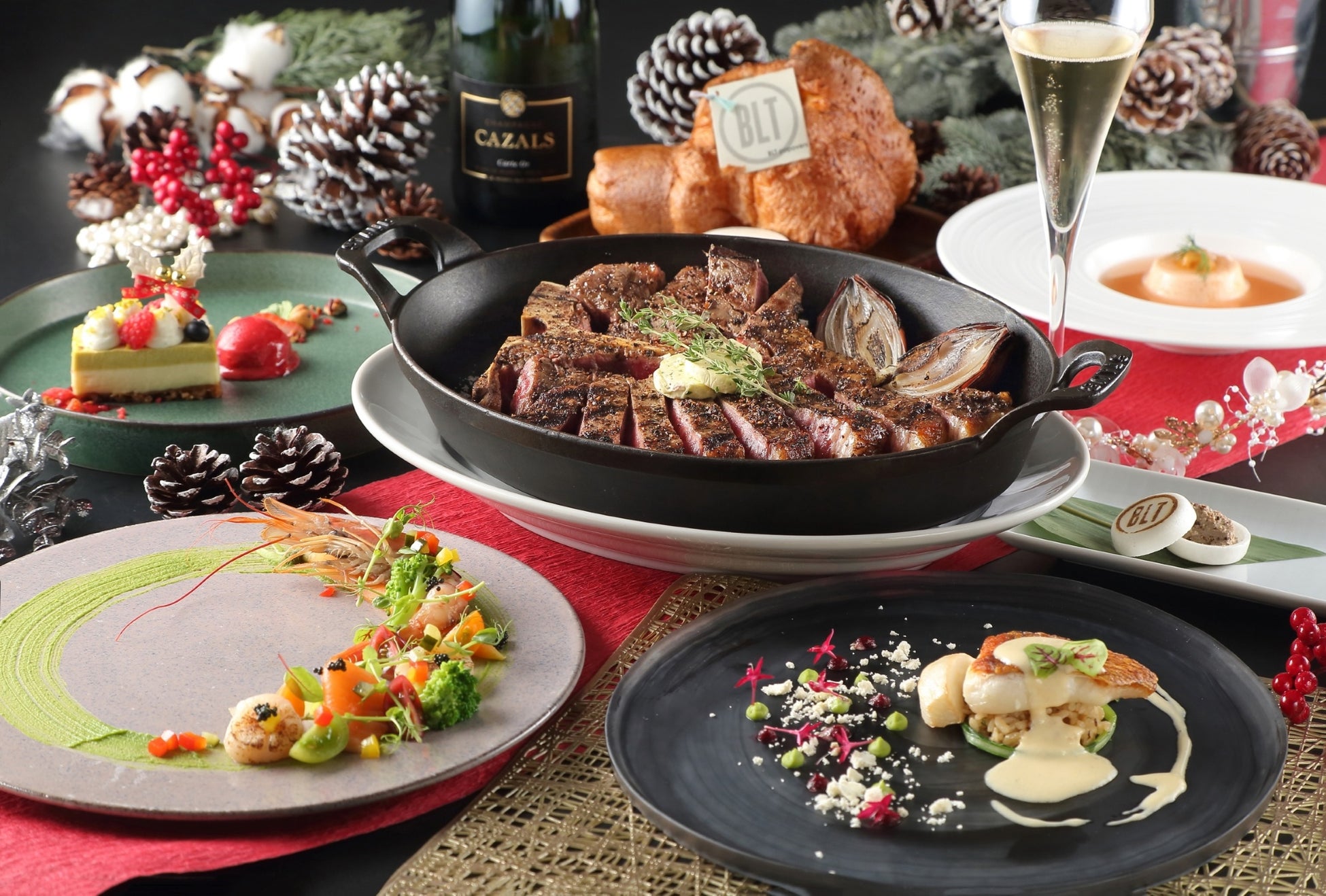 ステーキレストラン『BLT STEAK GINZA』『BLT STEAK OSAKA』にて“2023 Christmas Course”10月1日より予約開始のサブ画像5