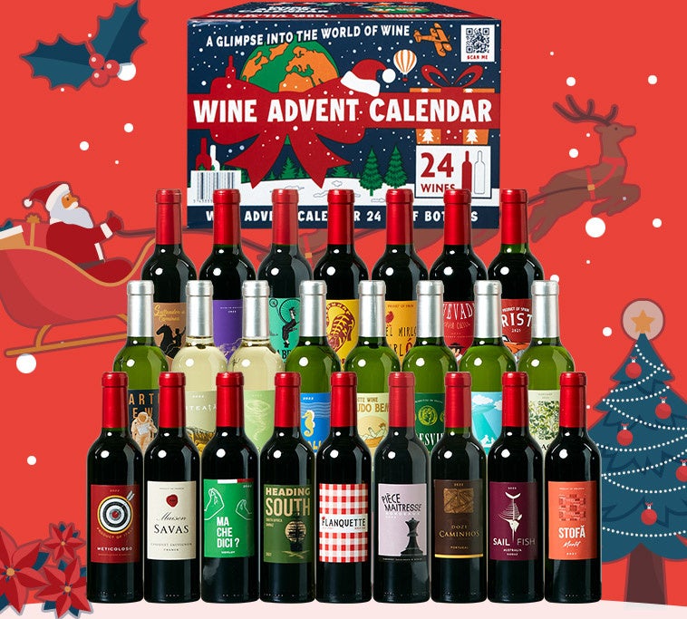 My Wine Club クリスマスまでカウントダウンできるワインアドベントカレンダーを新発売！のサブ画像1