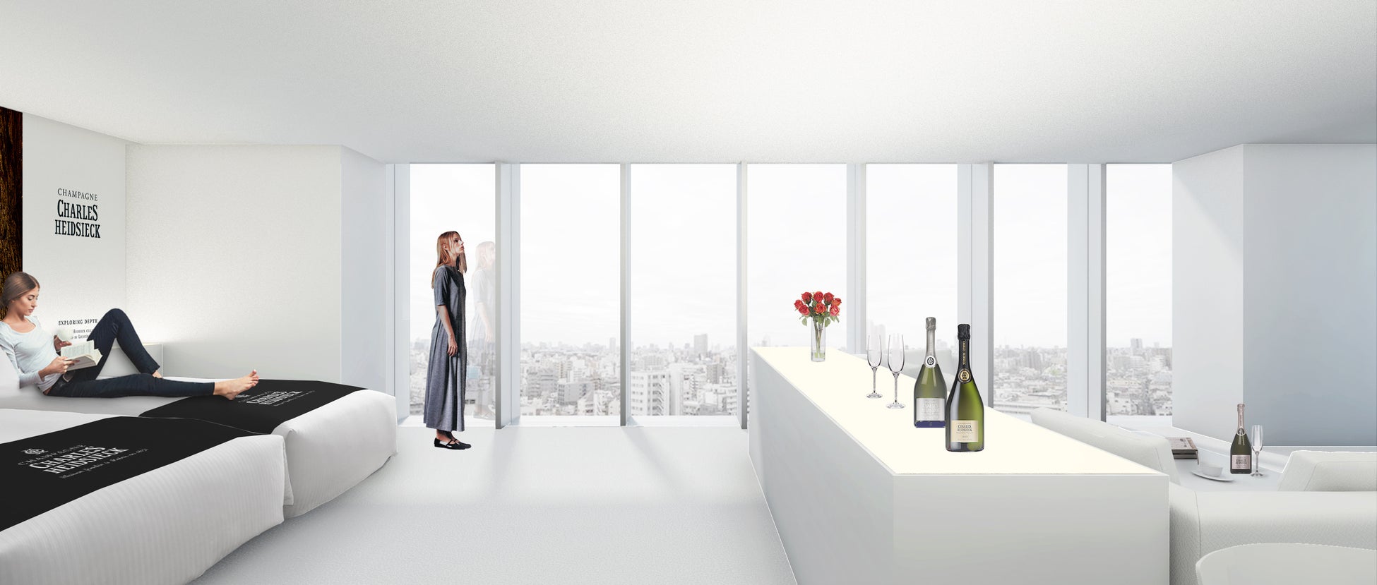 世界初のオフィシャル・シャンパン・ホテル「Cuvée J2 Hôtel Osaka by 温故知新」2024年1月13日（土）、大阪・心斎橋に開業決定のサブ画像3