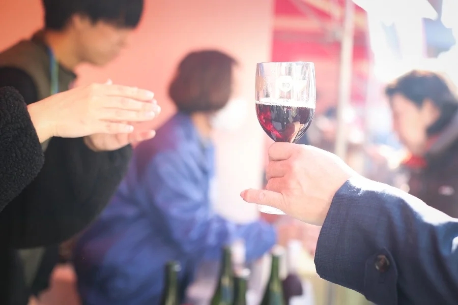 大阪で110年のカタシモワイナリーがフランス開催のワインコンクールで2アイテム金賞受賞！のサブ画像7_ワイン祭りの様子